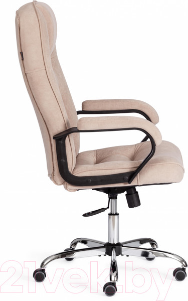 Изображение товара Кресло офисное Tetchair СН9944 флок/хром (бежевый)
