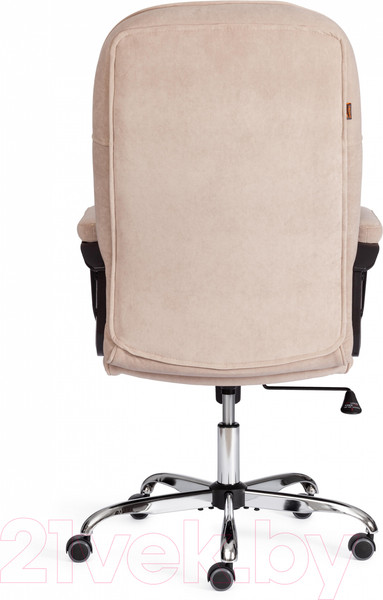 Изображение товара Кресло офисное Tetchair СН9944 флок/хром (бежевый)