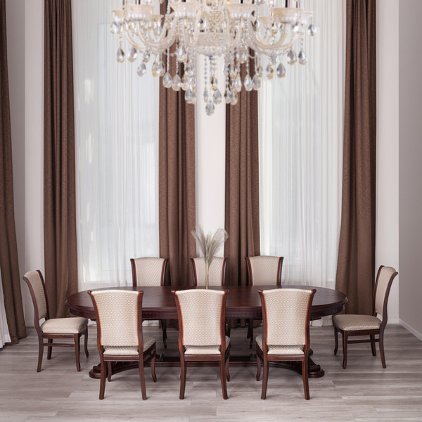 Изображение товара Обеденный стол Tetchair Versal 300+350+400x110x78 (Tobacco)