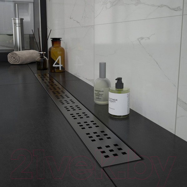 Изображение товара Трап для душа Teymi Helmi / T90270 (черный)