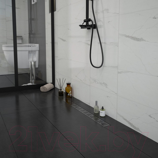 Изображение товара Трап для душа Teymi Helmi / T90270 (черный)