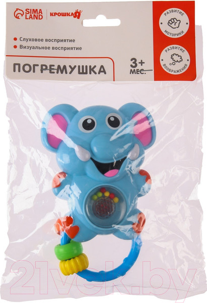 Изображение товара Погремушка Крошка Я Слоник / 7625194