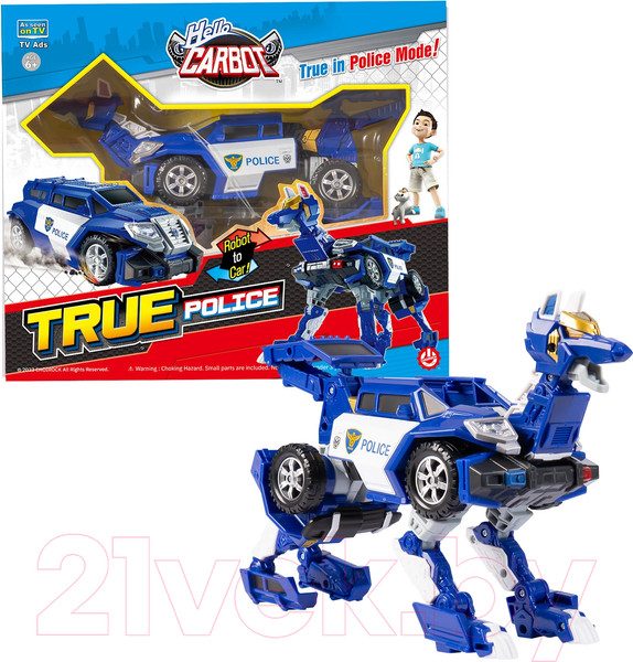 Изображение товара Робот-трансформер Hello Carbot True Police S2 / 42890