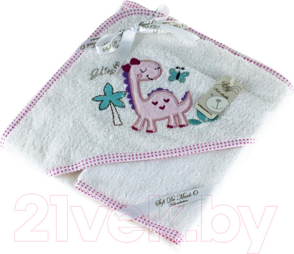 Изображение товара Комплект для купания Sofi de Marko Fanny Dino 80х80 / П-Уг-012б (белый)