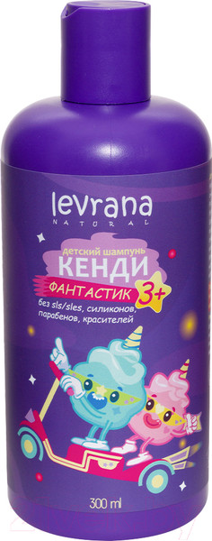 Изображение товара Шампунь детский Levrana Кенди Фантастик 3+ (300мл)