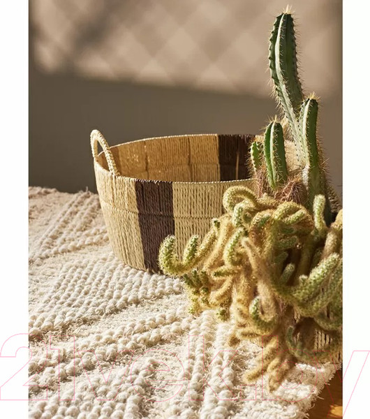 Изображение товара Корзина Tkano Ethnic Bodhran Chocolate / TK24-ST-BA0019 (р-р L)