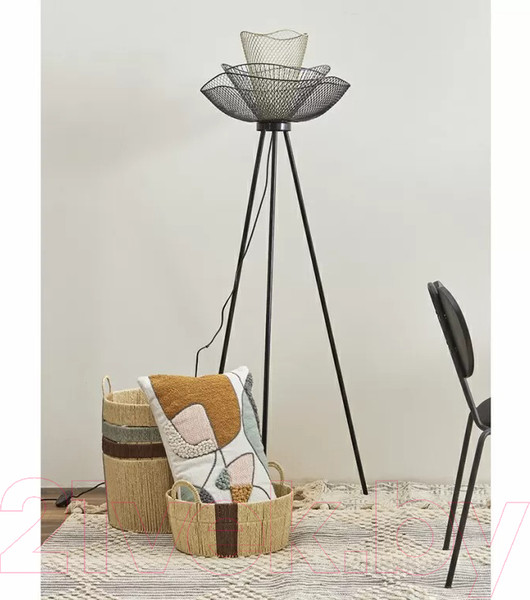 Изображение товара Корзина Tkano Ethnic Bodhran Chocolate / TK24-ST-BA0019 (р-р L)