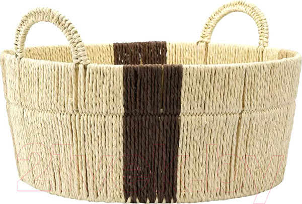 Изображение товара Корзина Tkano Ethnic Bodhran Chocolate / TK24-ST-BA0021 (р-р S)