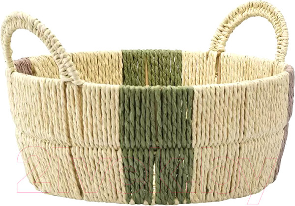 Изображение товара Корзина Tkano Ethnic Bodhran Nature / TK24-ST-BA0022 (р-р L)