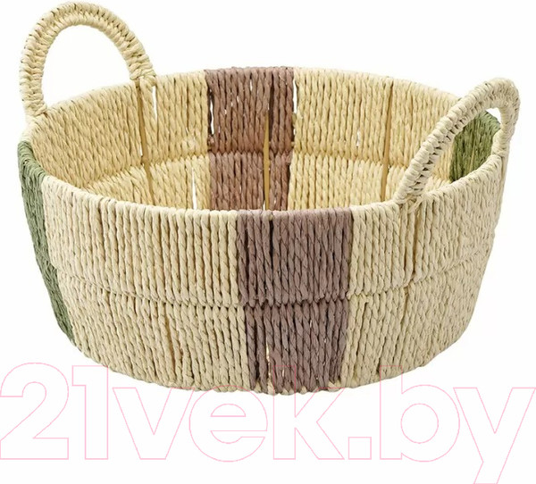 Изображение товара Корзина Tkano Ethnic Bodhran Nature / TK24-ST-BA0022 (р-р L)