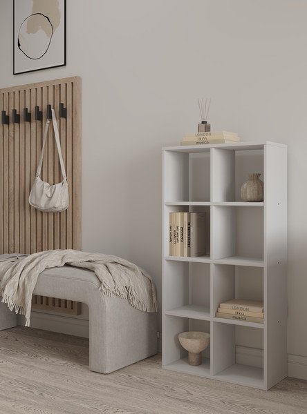 Изображение товара Стеллаж Mio Tesoro Мини 58х25х115 2.07.07.010.1 (белый)