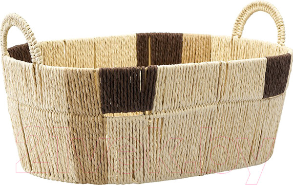 Изображение товара Корзина Tkano Ethnic Bodhran Chocolate / TK24-ST-BA0012 (р-р S)