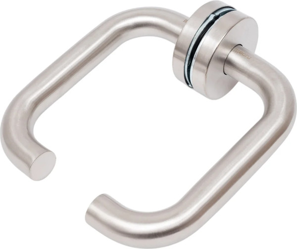 Изображение товара Ручка дверная Rucetti АН-02-R54 SNS-IND (матовая сталь)