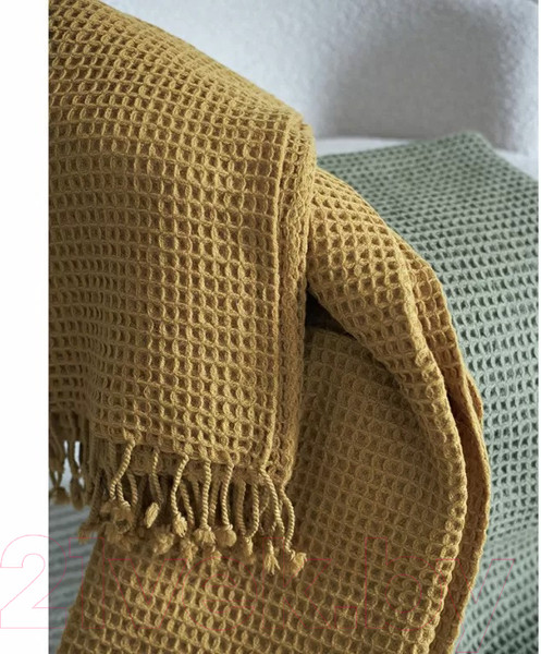 Изображение товара Плед Tkano Essential TK23-TH0005 (охра)