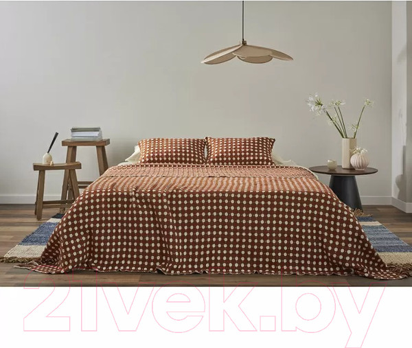 Изображение товара Покрывало Tkano Essential Polka dots TK23-BS0010 (карамельный)