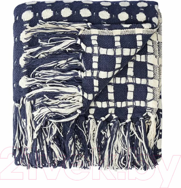 Изображение товара Покрывало Tkano Essential Polka dots TK23-BS0011 (темно-синий)