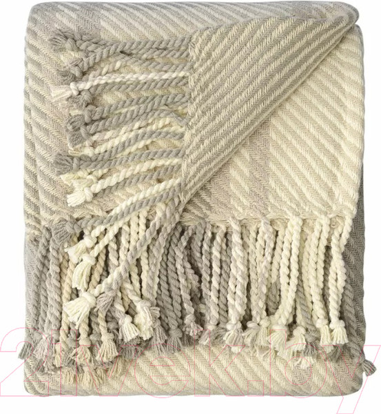 Изображение товара Покрывало Tkano Essential Warm traditions TK23-BS0014 (бежево-серый)