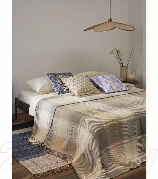 Изображение товара Покрывало Tkano Essential Warm traditions TK23-BS0014 (бежево-серый)