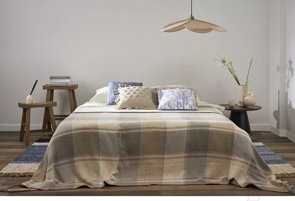 Изображение товара Покрывало Tkano Essential Warm traditions TK23-BS0014 (бежево-серый)