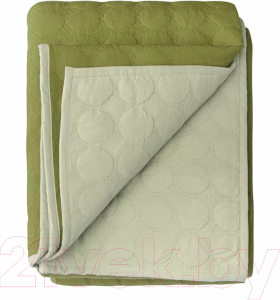 Изображение товара Покрывало Tkano Essential Solid dots TK23-BS0016 (оливковый)