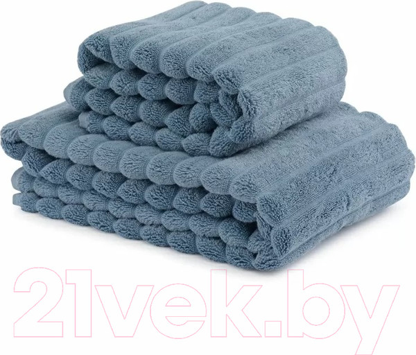 Изображение товара Полотенце Tkano Essential Waves TK21-BT0001 (джинсово-синий)