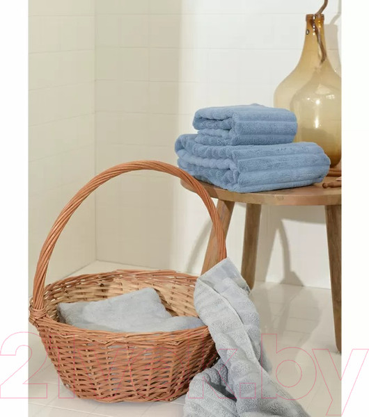 Изображение товара Полотенце Tkano Essential Waves TK21-BT0001 (джинсово-синий)