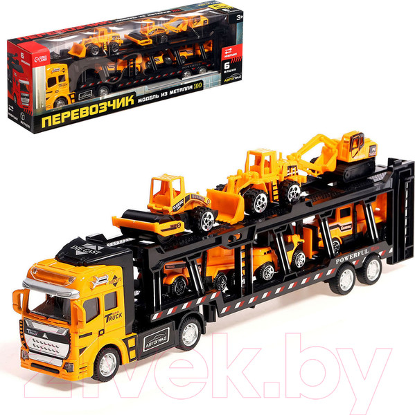 Изображение товара Автовоз игрушечный Автоград Грузовик 2212-1E / 9781721