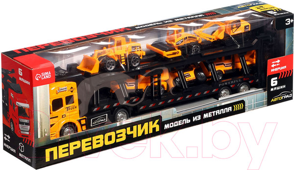 Изображение товара Автовоз игрушечный Автоград Грузовик 2212-1E / 9781721