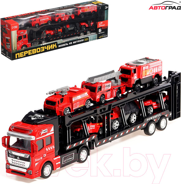 Изображение товара Автовоз игрушечный Автоград Грузовик 2212-10F / 9781722