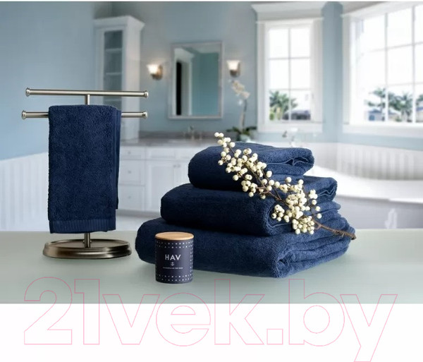 Изображение товара Полотенце Tkano Essential TK18-BT0013 (темно-синий)