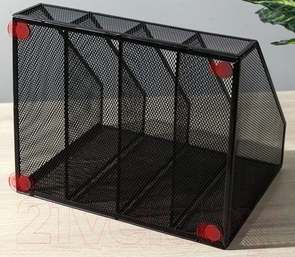 Изображение товара Лоток для бумаг Deli 78986 (черный)