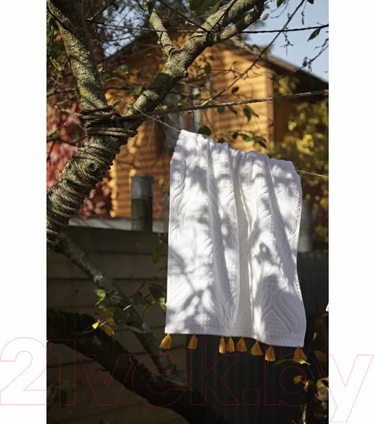 Изображение товара Полотенце Tkano Essential TK23-HT0004 (белый/карри)