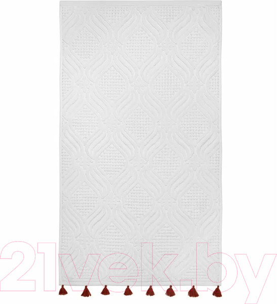 Изображение товара Полотенце Tkano Essential TK23-HT0003 (белый/красная глина)