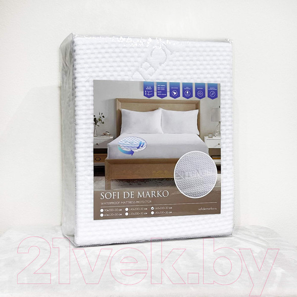 Изображение товара Наматрасник защитный Sofi de Marko Tencel 180х200 / М-180х200-Т