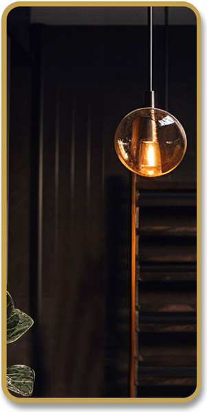 Изображение товара Зеркало Алмаз-Люкс Д-080 (100x50см, золото)