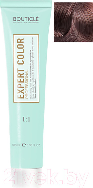 Изображение товара Крем-краска для волос Bouticle Expert Color 6/18 (100мл, темно-русый пепельно-жемчужный)