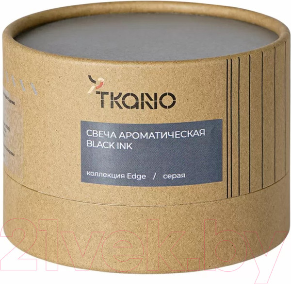 Изображение товара Свеча Tkano Edge Black Ink TK23-ARO0031 (серый)