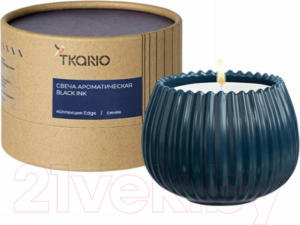 Изображение товара Свеча Tkano Edge Black Ink TK23-ARO0007 (синий)