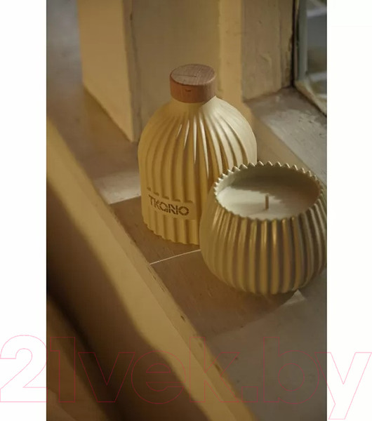 Изображение товара Свеча Tkano Edge Green tea & Pear blossom TK23-ARO0014 (бежевый)