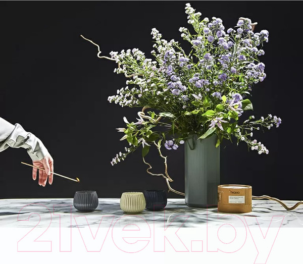 Изображение товара Свеча Tkano Edge Green tea & Pear blossom TK23-ARO0014 (бежевый)