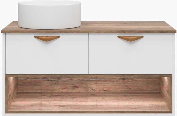 Изображение товара Тумба под умывальник Brevita Bergen 105 / BER-07105-19-01-2Я