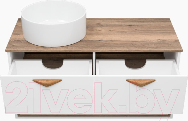 Изображение товара Тумба под умывальник Brevita Bergen 105 / BER-07105-19-01-2Я