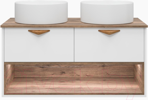 Изображение товара Тумба под умывальник Brevita Bergen 105 / BER-07105-19-01-2Я