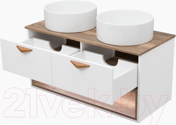 Изображение товара Тумба под умывальник Brevita Bergen 105 / BER-07105-19-01-2Я