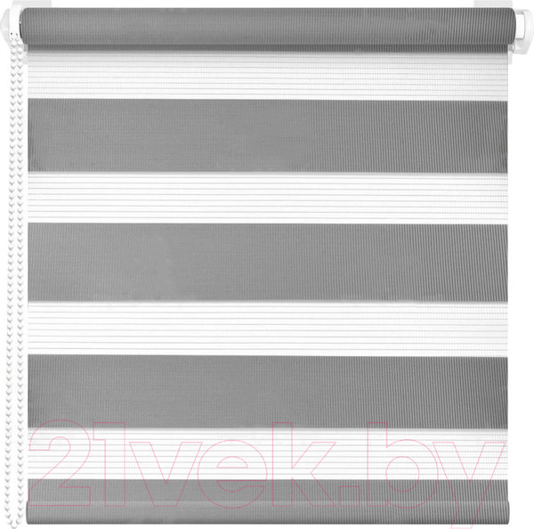 Изображение товара Рулонная штора АС МАРТ Мидлайт 72x150 (cветло-серый)