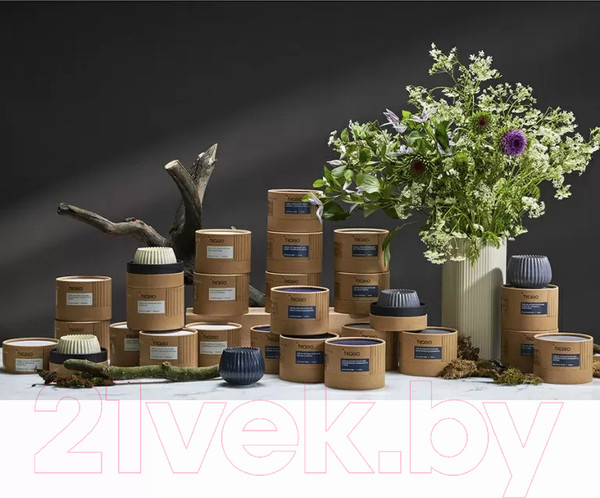 Изображение товара Свеча Tkano Edge Green tea & Pear blossom TK23-ARO0026 (серый)