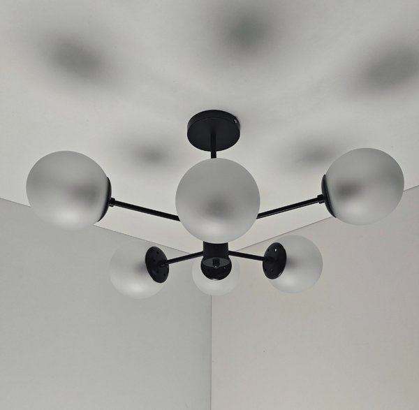 Изображение товара Потолочный светильник Mirastyle BL-1396/6 BK