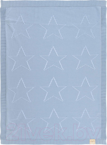 Изображение товара Плед для малышей Sofi de Marko Asterisk 70х90 / Пл-Дт-70х90гл (голубой)