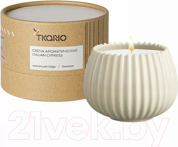 Изображение товара Свеча Tkano Edge Italian Cypress TK23-ARO0013 (бежевый)