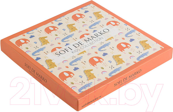 Изображение товара Плед для малышей Sofi de Marko Asterisk 70х90 / Пл-Дт-70х90кр (карамель)